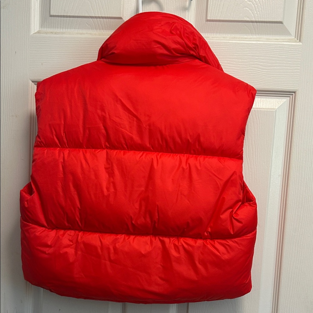 Red puffer jacket - Picture 4 of 4